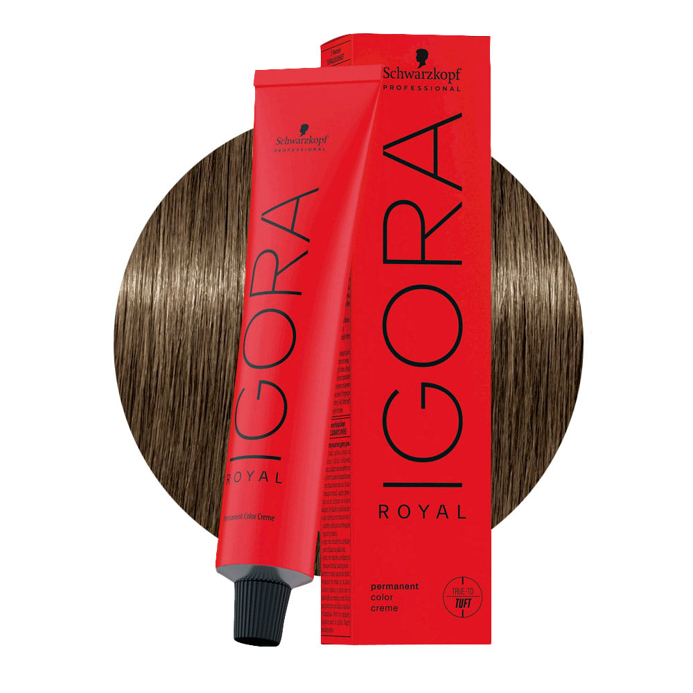Schwarzkopf Igora Royal 7-24 Biondo Medio Cenere Beige 60ml - colorazione permanente