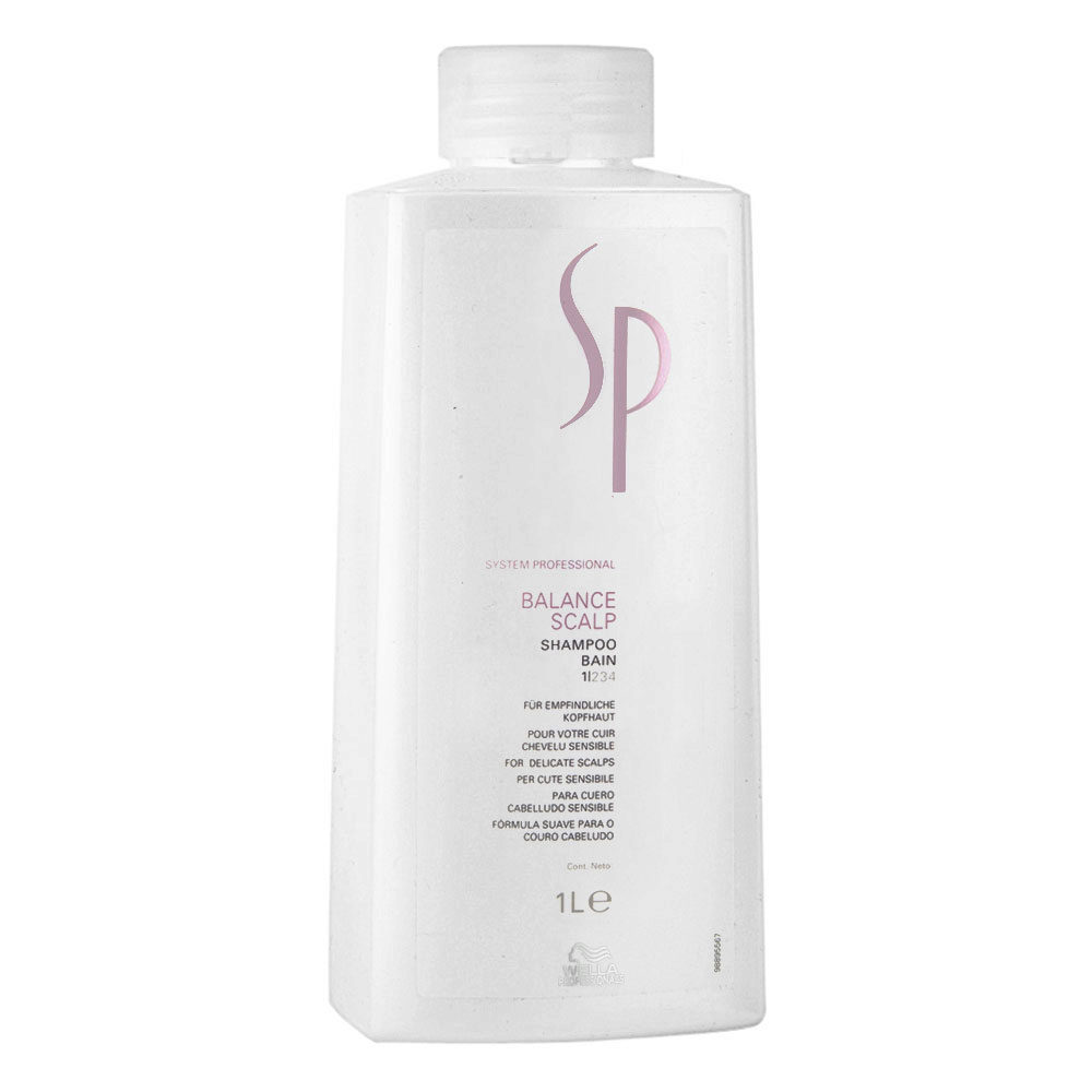 Wella SP Balance Scalp Shampoo 1000ml - beruhigendes Shampoo für  empfindliche Kopfhaut | Hair Gallery