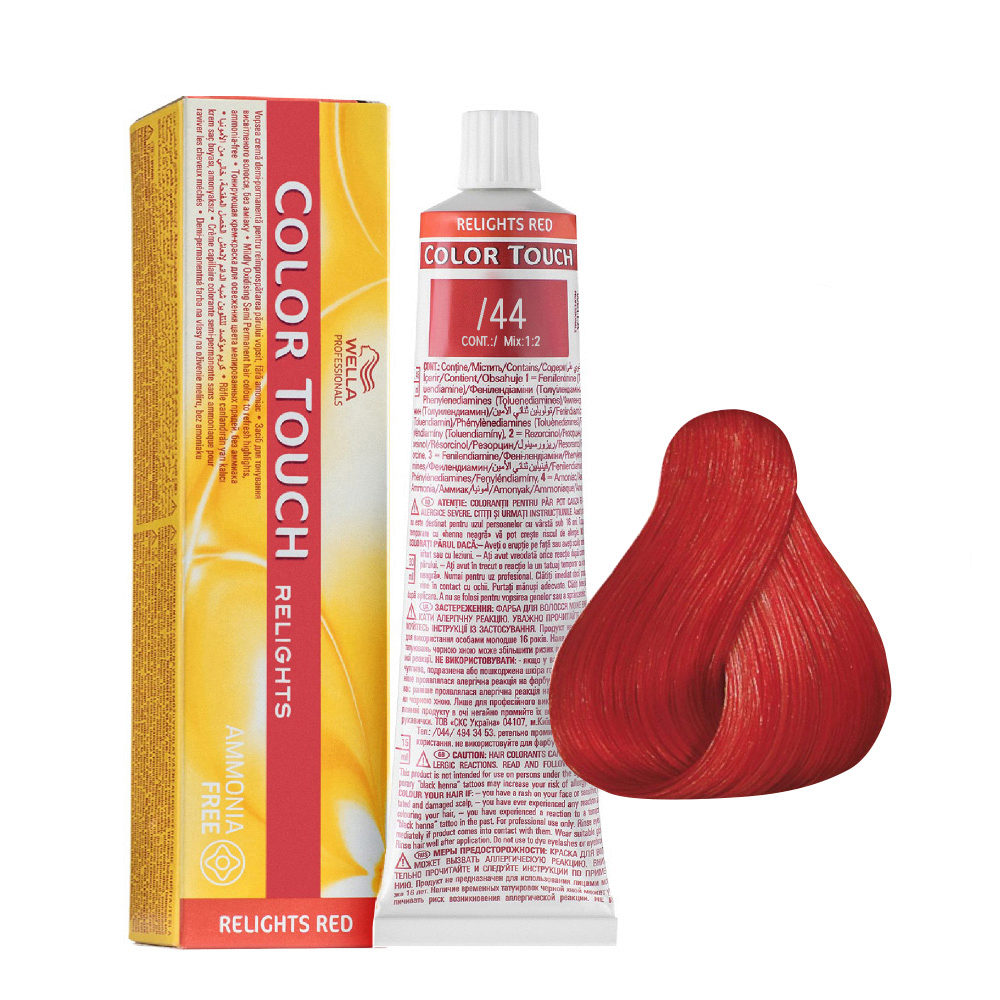 44 Kupfer-intensiv Wella Color Touch Relights red ammoniakfrei 60ml | Hair  Gallery
