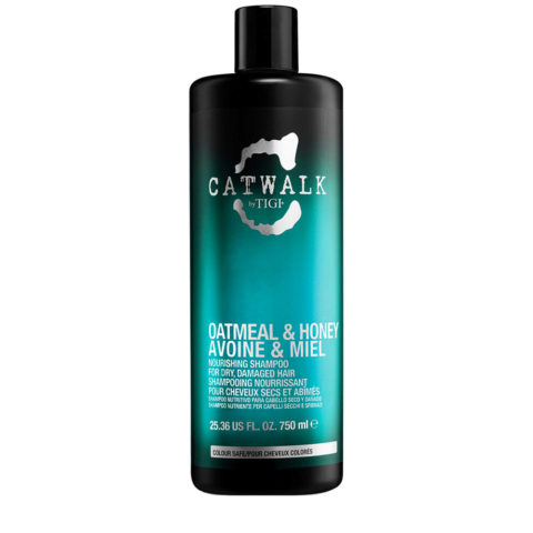 Catwalk Oatmeal & Honey Nourishing Shampoo 750ml -Feuchtigkeitsspendendes Shampoo trockenes Haar