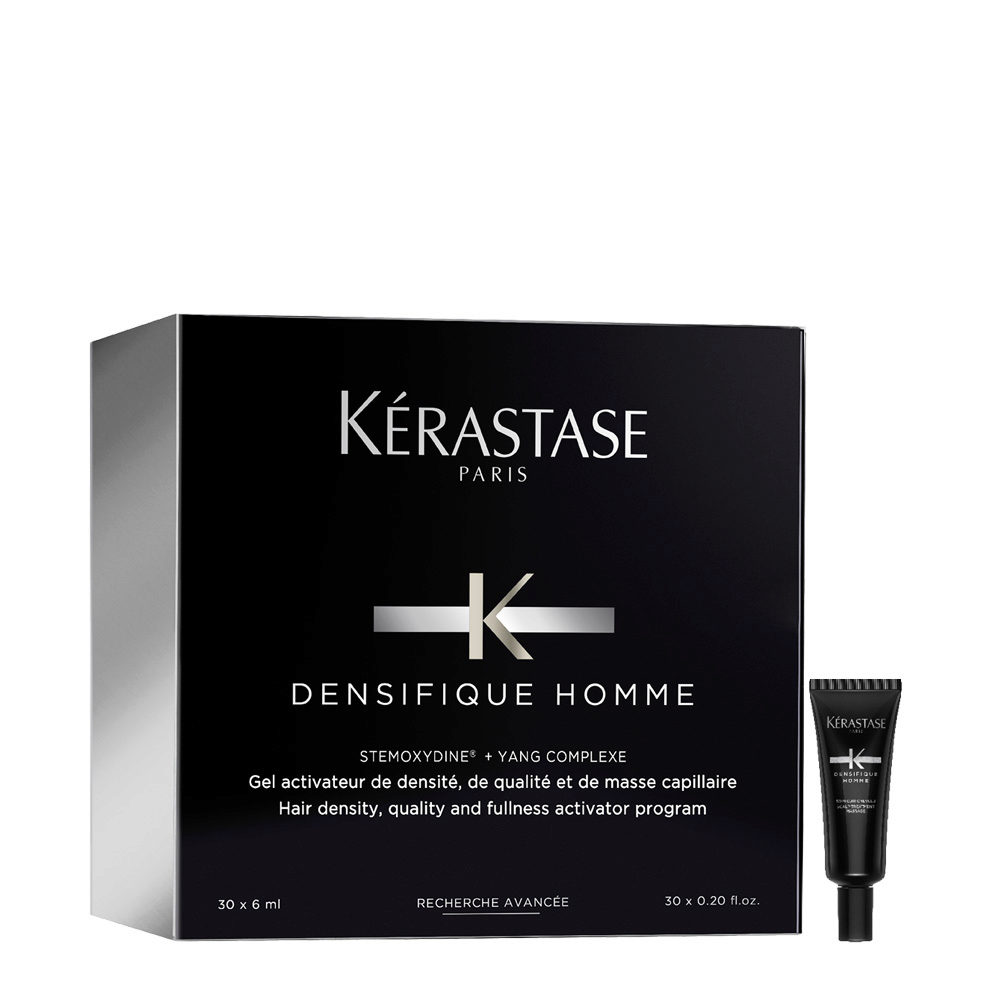 Kerastase Densifique Homme 30x6ml - Verdichtungs-Ampullen für Männer für  feines, schütteres Haar | Hair Gallery