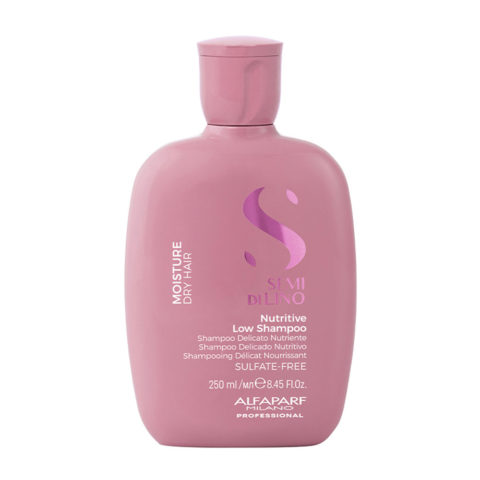 Semi Di Lino Moisture Nutritive Low Shampoo 250ml - sanftes, nährendes Shampoo für trockenes Haar