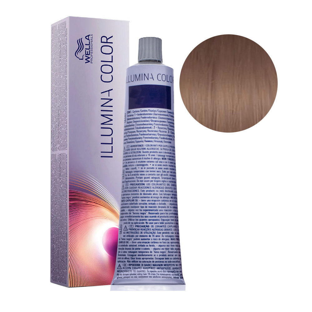 6/19 Dunkel Aschblond cendre Wella Illumina Color 60ml | Hair Gallery