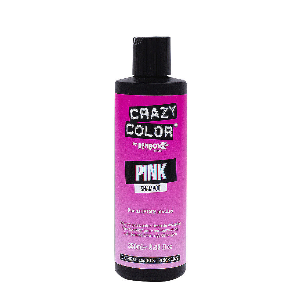 Crazy Color Shampoo Pink 250ml | Hair Gallery