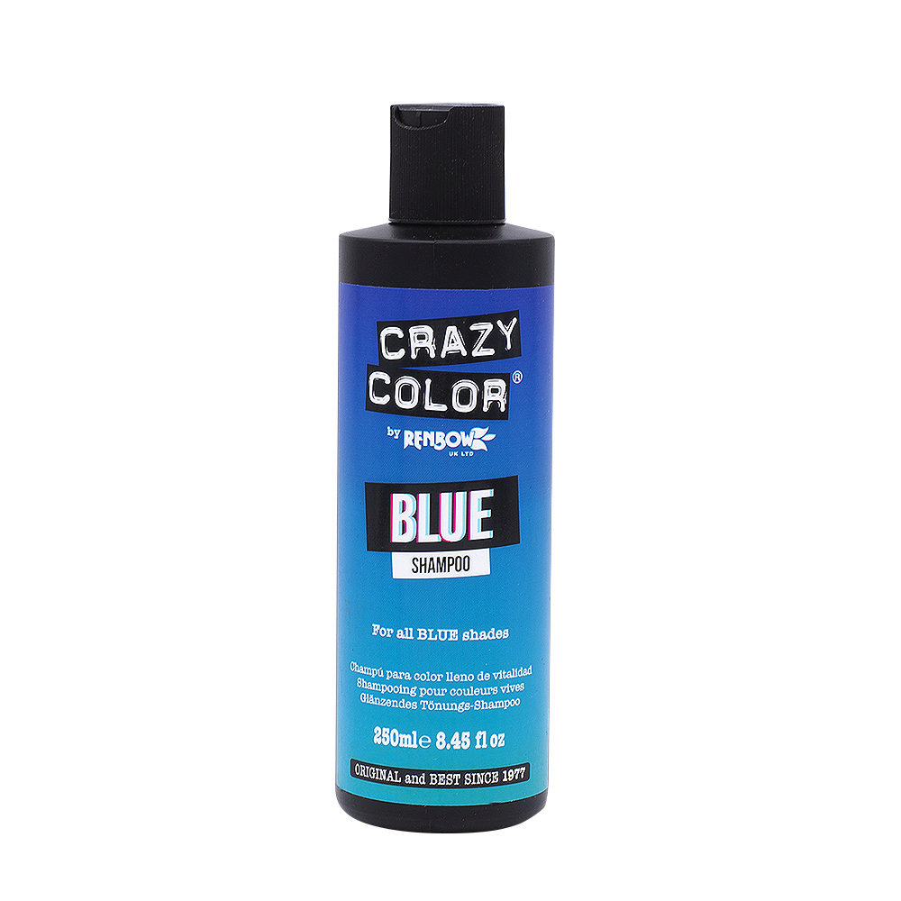 Crazy Color Shampoo Blue 250ml | Hair Gallery