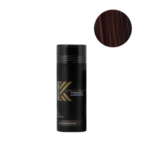 Fibre Dark Brown 27gr - Volumisierende Keratinfasern Mit Anti-Haarausfall-Effekt Dunkelbraun