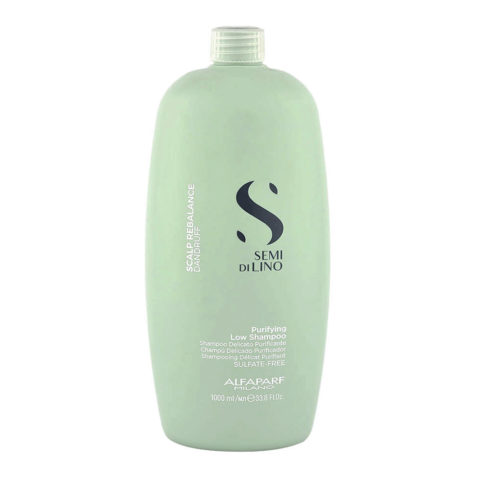 Semi Di Lino Scalp Rebalance Purifying Low Shampoo 1000ml - zartes Reinigungsshampoo