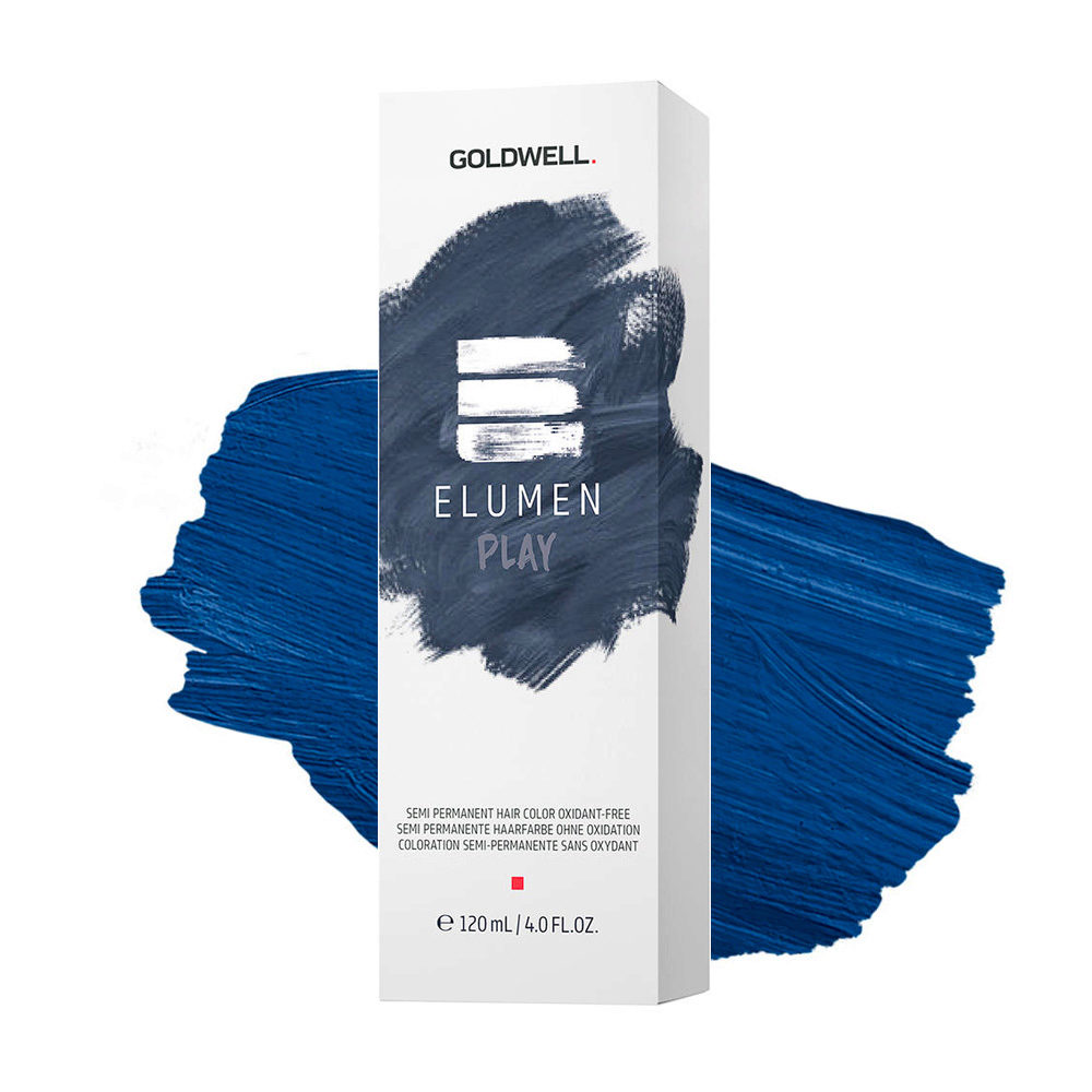 Goldwell Elumen Play Blue 120ml - blaue semi-permanente Farbe | Hair Gallery