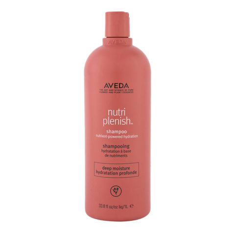 Nutri Plenish Deep Moisture Shampoo 1000ml - Feuchtigkeitsspendendes Shampoo für dickes Haar