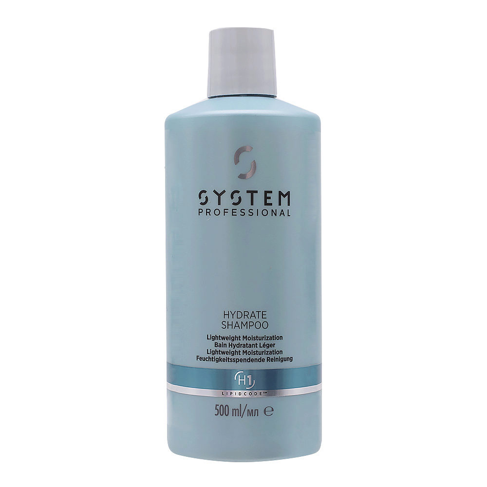 System Professional Hydrate Shampoo H1, 500ml - Feuchtigkeitsspendendes  Shampoo | Hair Gallery