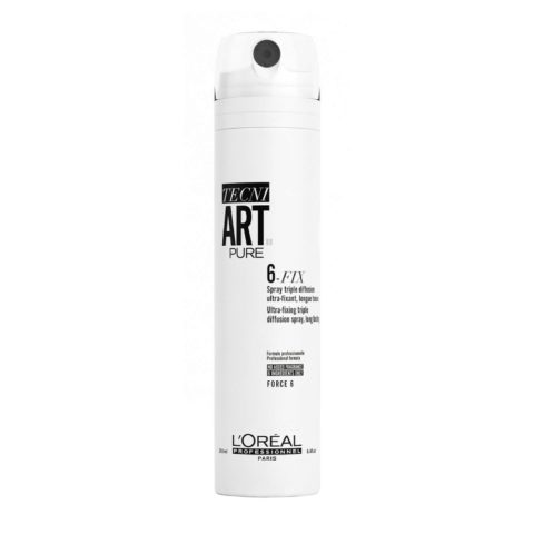 L'Oreal Tecni Art Pure Six Fix 250ml - Spray mit starkem Halt