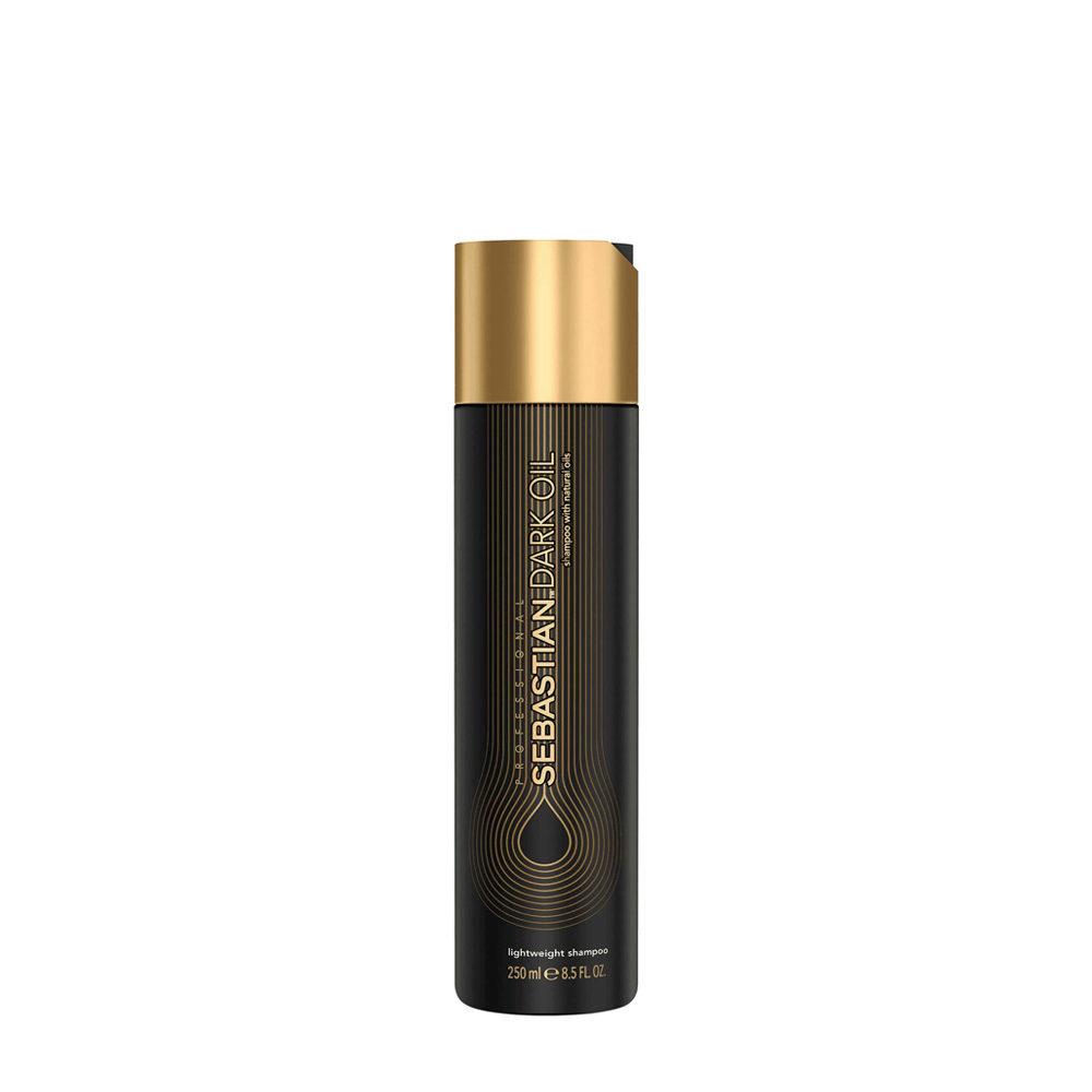 Sebastian Dark Oil Lightweight Shampoo 250ml - Feuchtigkeitsspendendes leichtes  Shampoo | Hair Gallery