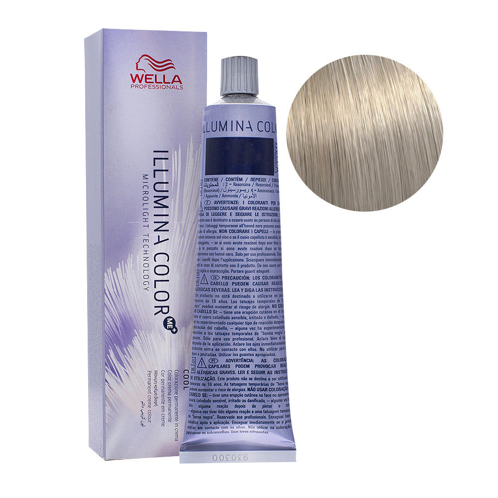 10/81 Platinblonde Perlenasche Wella Illumina Color 60ml | Hair Gallery