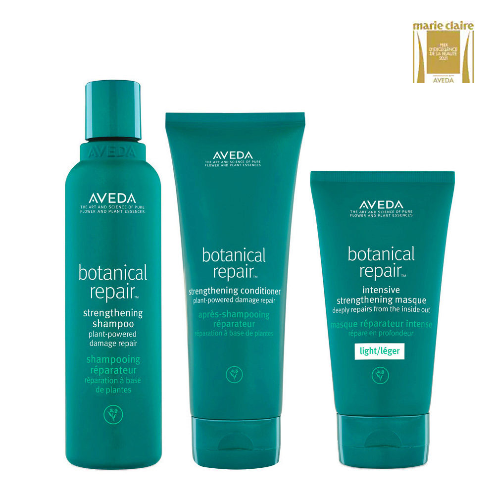 Aveda Botanical Repair Shampoo 200ml Conditioner 200ml Light Mask 150ml |  Hair Gallery