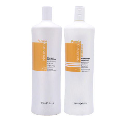 Nutri Care Shampoo 1000ml Und Conditioner 1000ml Für Geschädigtes Haar
