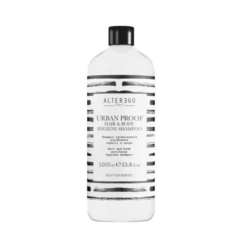 Urban Proof Hair & Body Hygiene Shampoo 1000ml - reinigendes und desinfizierendes Shampoo