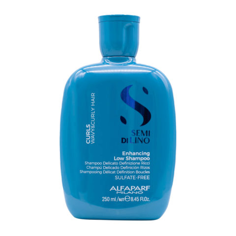 Alfaparf Milano Semi di Lino Curls Enhancing Low Shampoo 250ml - Shampoo für lockiges Haar