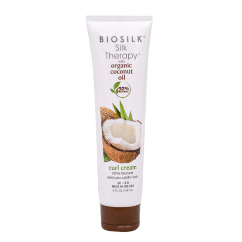 Silk Therapy Curl Cream With Coconut Oil 148ml - Creme für lockiges Haar