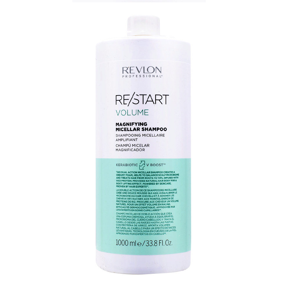 Revlon Restart Volume Micellar Shampoo 1000ml - Volumenshampoo für feines  Haar | Hair Gallery
