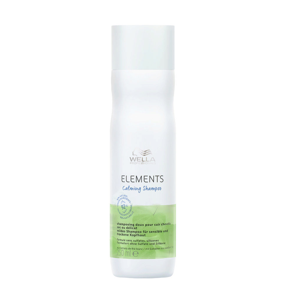 Wella Professional New Elements Shampoo Calm 250ml - Shampoo für empfindliche  Kopfhaut | Hair Gallery