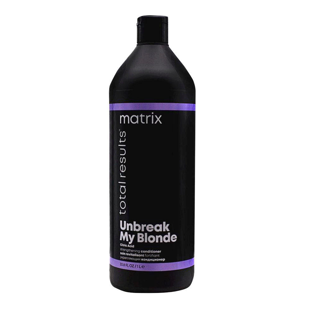 Matrix Total Result Unbreak My Blonde Strengthening Conditioner 1000ml -  stärkendes Shampoo ohne Sulfate | Hair Gallery