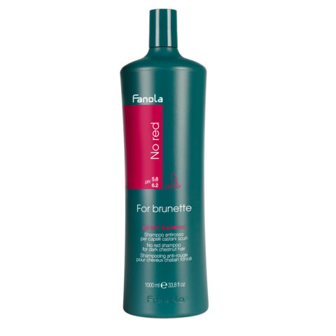 No Red Shampoo 1000ml - Anti-Rot-Shampoo für braunes Haar