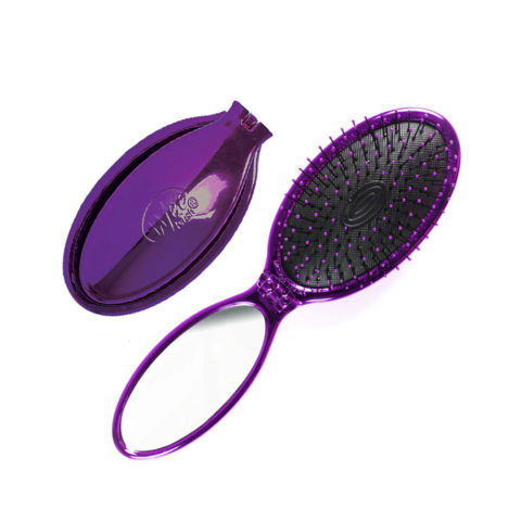 Pop and Go Speedy Dry Detangler Purple - wiederverschließbarer lila Bürste