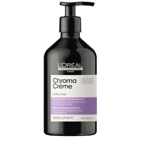 Chroma Creme Purple Shampoo 500ml - Anti-Gelb-Shampoo für blondes Haar