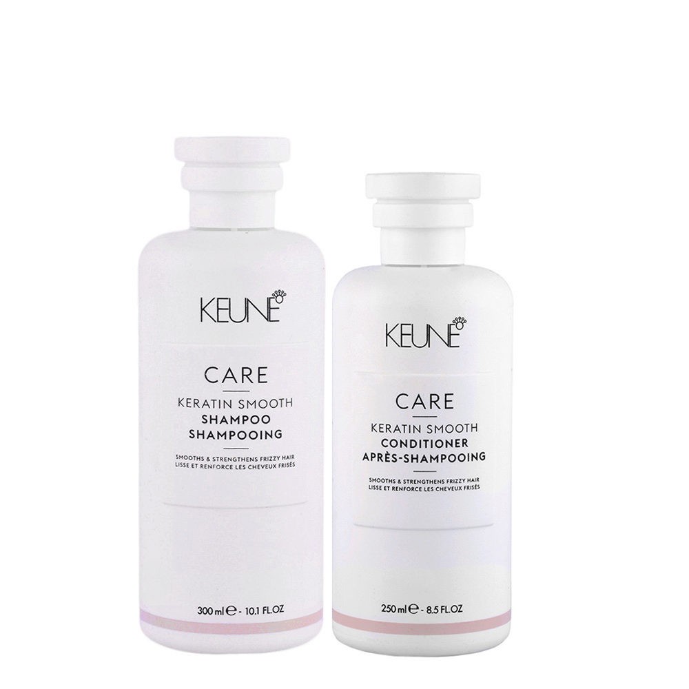 Keune Care Line Keratin Smooth Shampoo 300ml Conditioner 250ml | Hair  Gallery