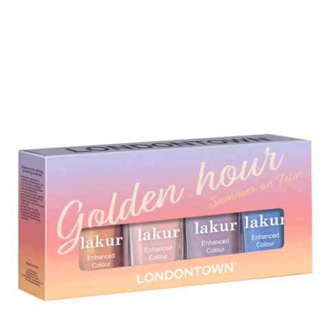 LondonTown Golden Hour Kit 4x7ml - Nagellack-Set im Miniformat