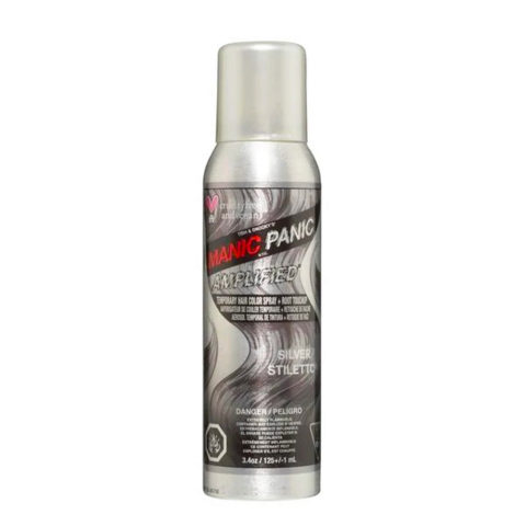 Amplified Spray-on Silver Stiletto 125 ml – temporäre Sprühfarbe