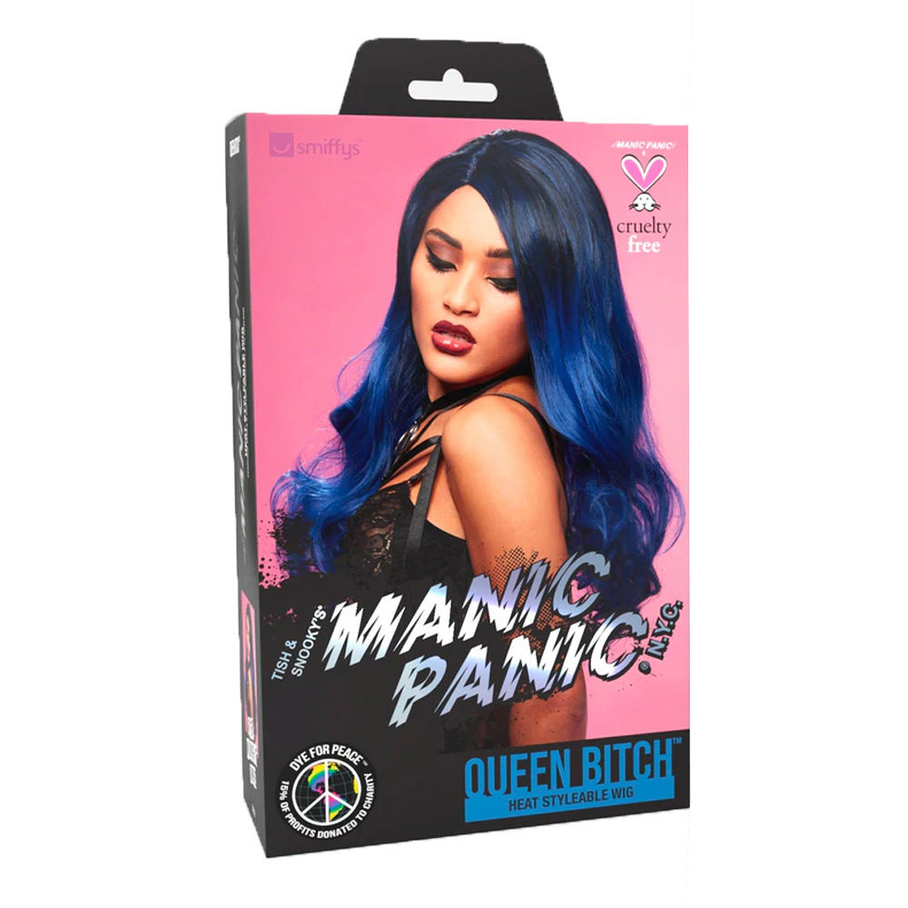 Manic Panic After Midnight Ombre Queen Bitch Perücke - blaue Perücke | Hair  Gallery