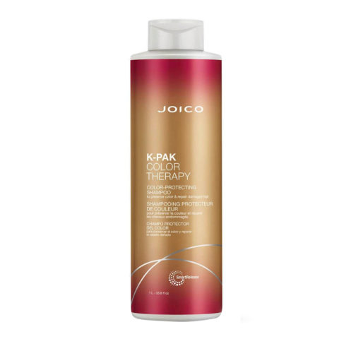 K-Pak Color Therapy Color-Protecting Shampoo 1000ml - Restrukturierendes Shampoo für coloriertes Haar