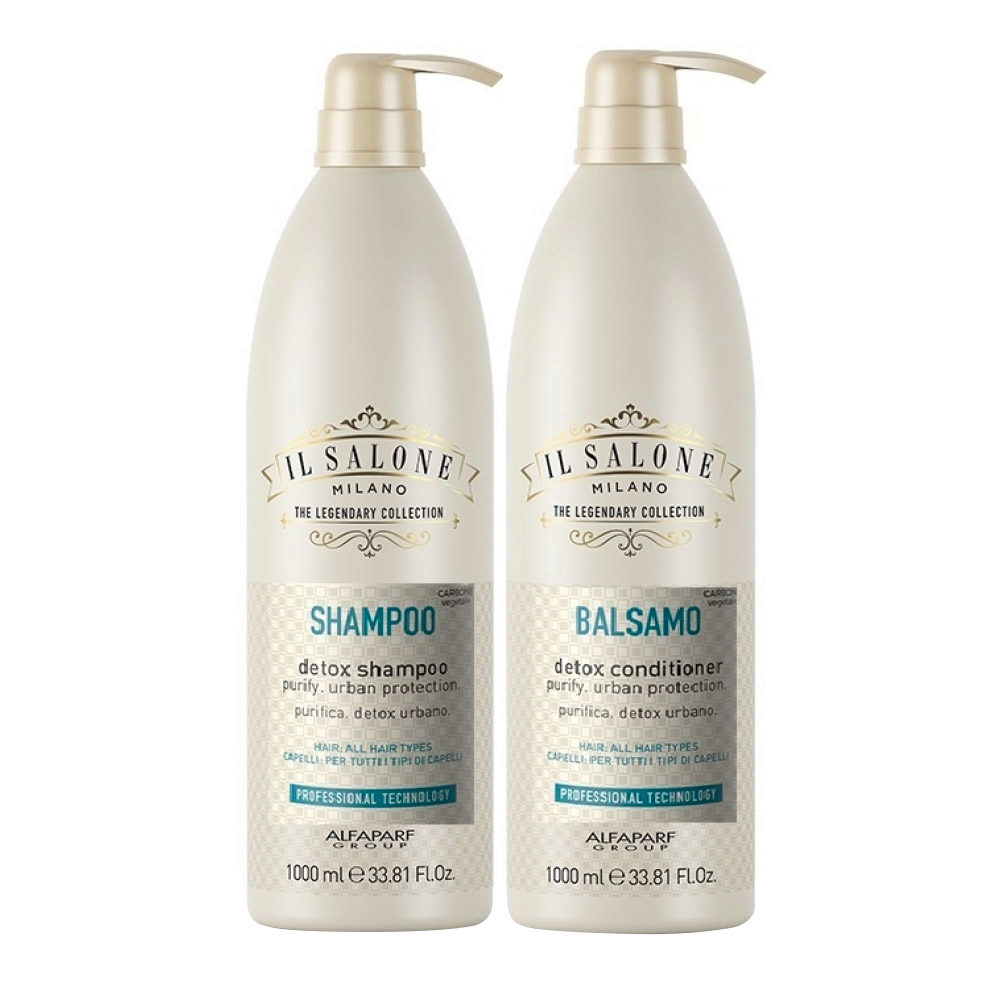 Alfaparf Milano Il Salone Detox Shampoo 1000ml Conditioner 1000ml | Hair  Gallery