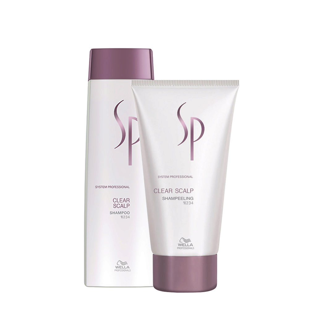 Wella SP Clear Scalp Shampoo 250ml Shampeeling 150ml | Hair Gallery