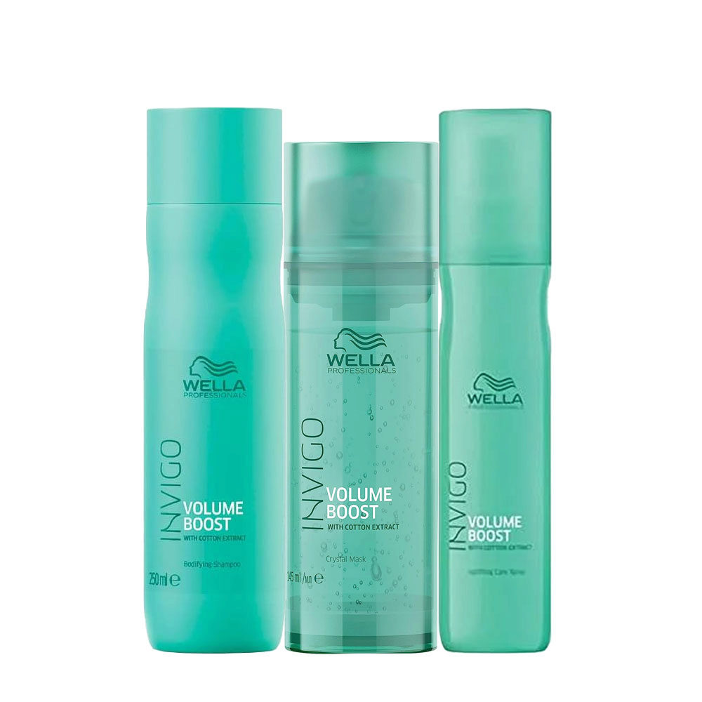 Wella Invigo Routine Completa con Spray per Capelli Piatti- Wella Invigo  Komplette Routine mit Spray für glatte Haare | Hair Gallery