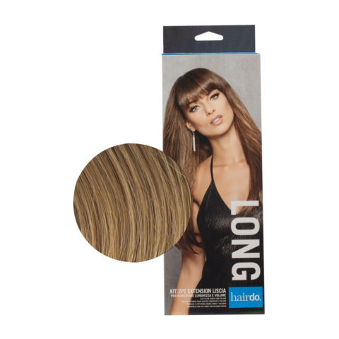 Hairdo Extension Glatt Dunkelblond 2x51cm - Haarverlängerung